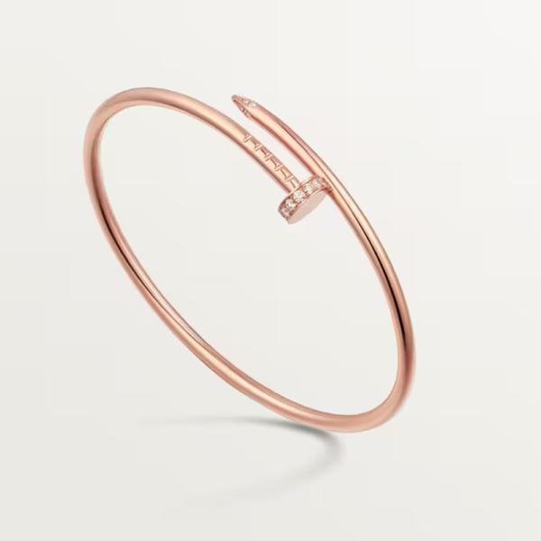 18K ROSE GOLD DIAMOND THIN BRACELET