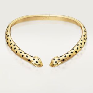 18K YELLOW GOLD LACQUER, ONYX AND GARNETNECKLACE