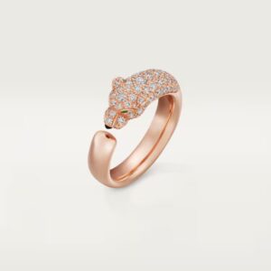 18K ROSE GOLD ONYX, EMERALD AND DIAMOND THIN RING