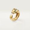 18K YELLOW GOLD LACQUER, ONYX AND GARNET THICK RING