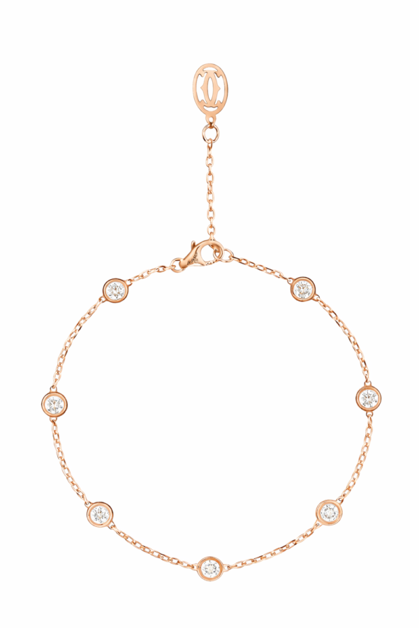 18K ROSE GOLD DIAMOND BRACELET