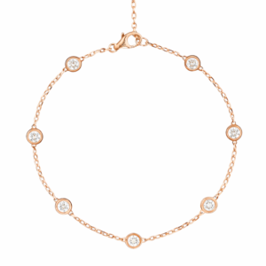 18K ROSE GOLD DIAMOND BRACELET