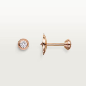 18K ROSE GOLD DIAMOND SMALL EARRING