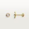 18K YELLOW GOLD DIAMOND SMALL EARRING