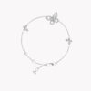 18K WHITE GOLD PAVE DIAMOND BRACELET