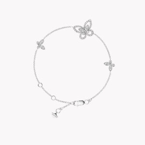 RGB466_RGB466_Hero_1 18K WHITE GOLD PAVE DIAMOND BRACELET