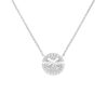 18K WHITE GOLD DIAMOND SMALL NECKLACE