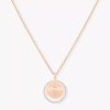 18K ROSE GOLD DIAMOND MEDIUM NECKLACE