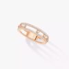18K ROSE GOLD PAVE DIAMOND THIN RING