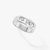 18K WHITE GOLD DIAMOND RING