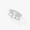 18K WHITE GOLD PAVE DIAMOND RING
