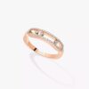 18K ROSE GOLD PAVE DIAMOND RING