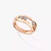 18K ROSE GOLD DIAMOND RING