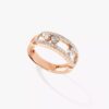 18K ROSE GOLD PAVE DIAMOND RING