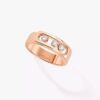 18K ROSE GOLD DIAMOND RING