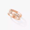 18K ROSE GOLD DIAMOND RING