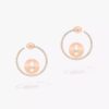 18K ROSE GOLD DIAMOND EARRING