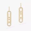 18K YELLOW GOLD DIAMOND EARRING
