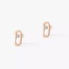 18K ROSE GOLD DIAMOND EARRING