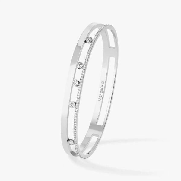 18K WHITE GOLD DIAMOND BRACELET