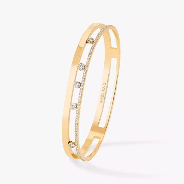 18K YELLOW GOLD DIAMOND BRACELET