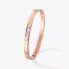 18K ROSE GOLD DIAMOND THIN BANGLE