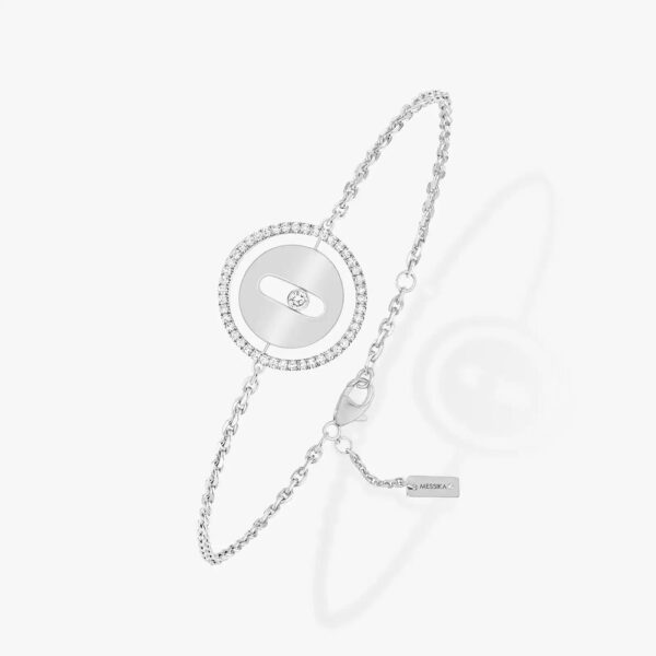 18K WHITE GOLD DIAMOND BRACELET