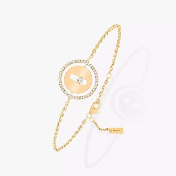 18K YELLOW GOLD DIAMOND BRACELET