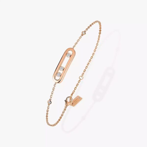 18K ROSE GOLD DIAMOND BRACELET