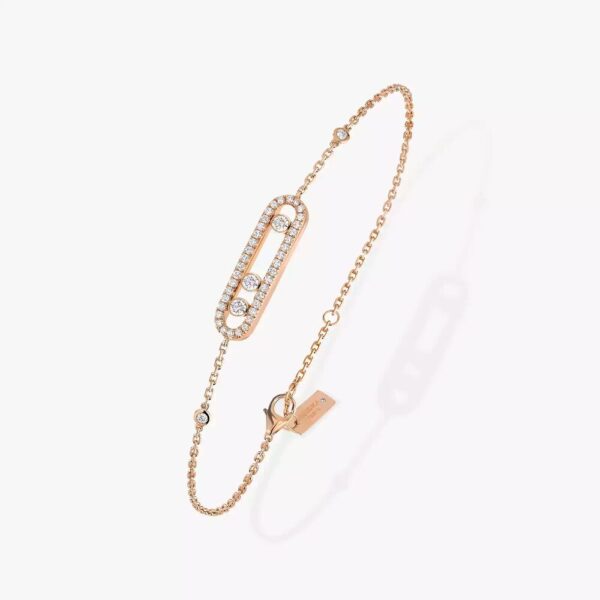 18K ROSE GOLD PAVE DIAMOND BRACELET