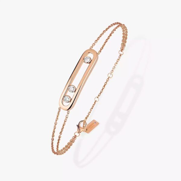18K ROSE GOLD DIAMOND BRACELET