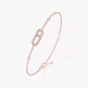 18K ROSE GOLD PAVE DIAMOND BRACELET