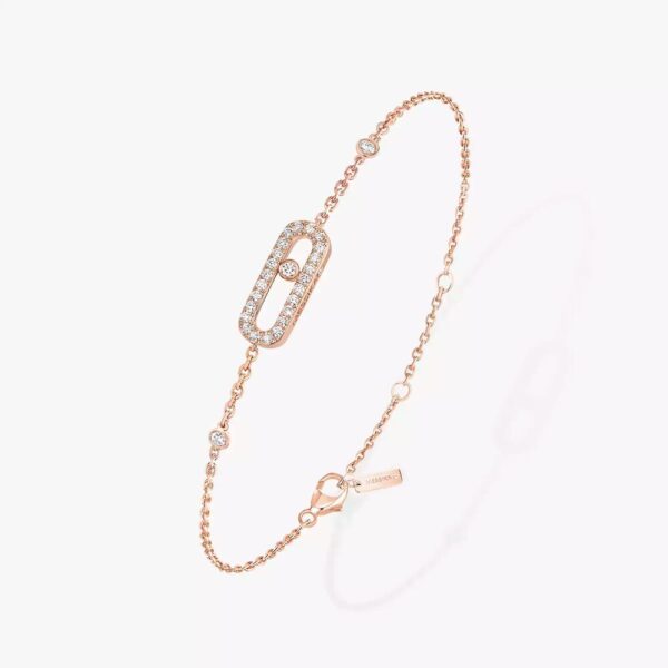 18K ROSE GOLD PAVE DIAMOND BRACELET