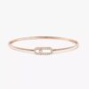 18K ROSE GOLD DIAMOND FLEX SMALL BRACELET