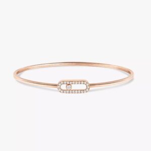 18K ROSE GOLD DIAMOND FLEX SMALL BRACELET