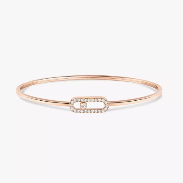 18K ROSE GOLD DIAMOND FLEX SMALL BRACELET