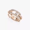 18K ROSE GOLD DIAMOND RING