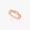 18K ROSE GOLD DIAMOND RING