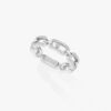 18K WHITE GOLD PAVE DIAMOND RING