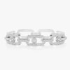 18K WHITE GOLD PAVE DIAMOND BRACELET