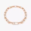 18K ROSE GOLD DIAMOND BRACELET