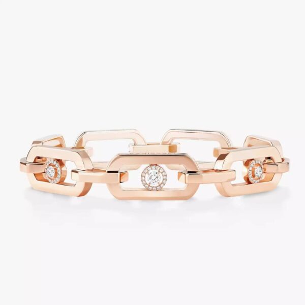 18K ROSE GOLD DIAMOND BRACELET