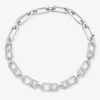 18K WHITE GOLD PAVE DIAMOND XL NECKLACE