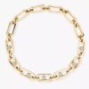 18K YELLOW GOLD DIAMOND XL NECKLACE