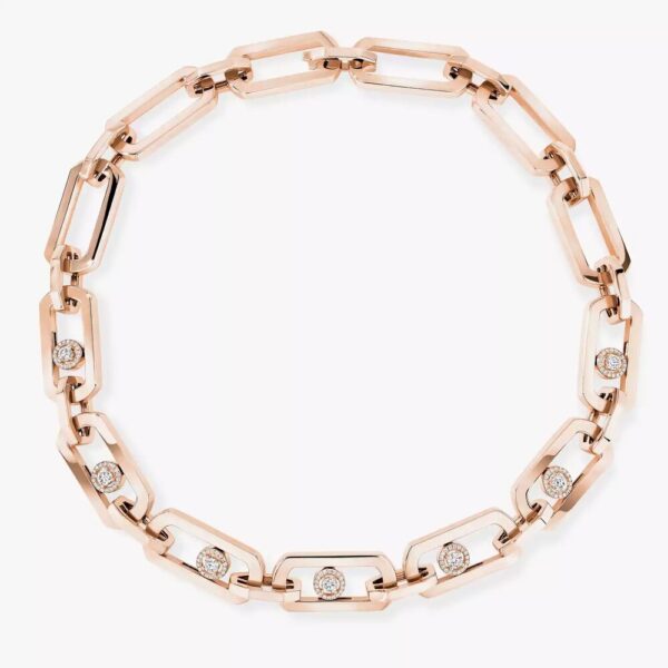 18K ROSE GOLD DIAMOND XL NECKLACE