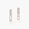 18K ROSE GOLD DIAMOND SMALL EARRING