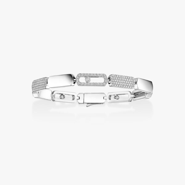 18K WHITE GOLD DIAMOND SMALL BRACELET