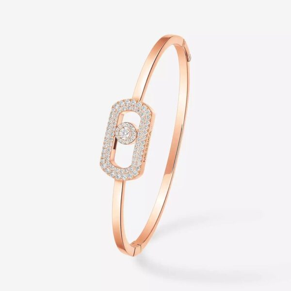 18K ROSE GOLD PAVE DIAMOND BRACELET
