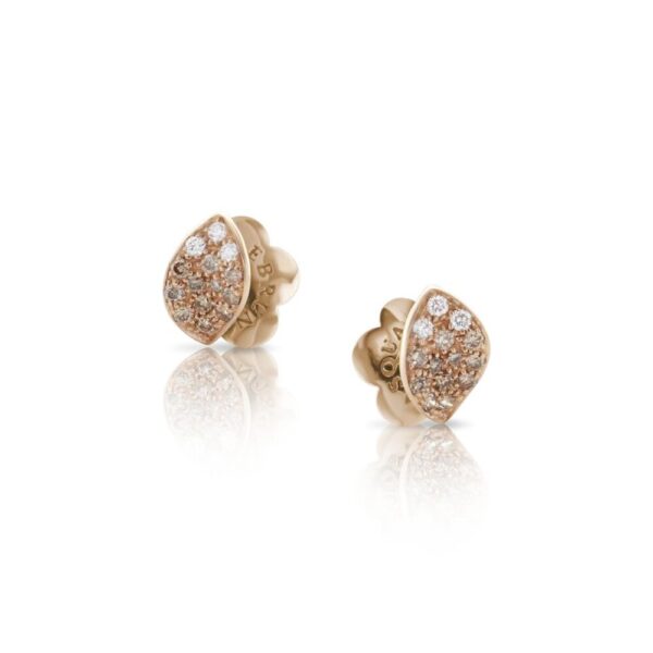 18K ROSE GOLD DIAMOND EARRING