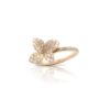 18K ROSE GOLD DIAMOND SMALL RING
